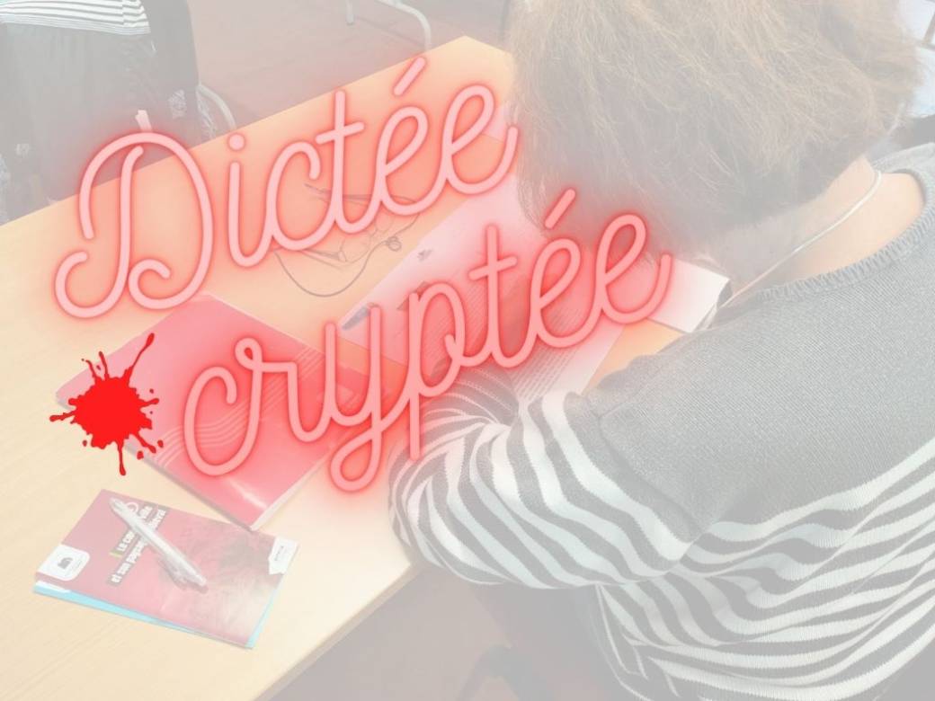 dictée cryptée